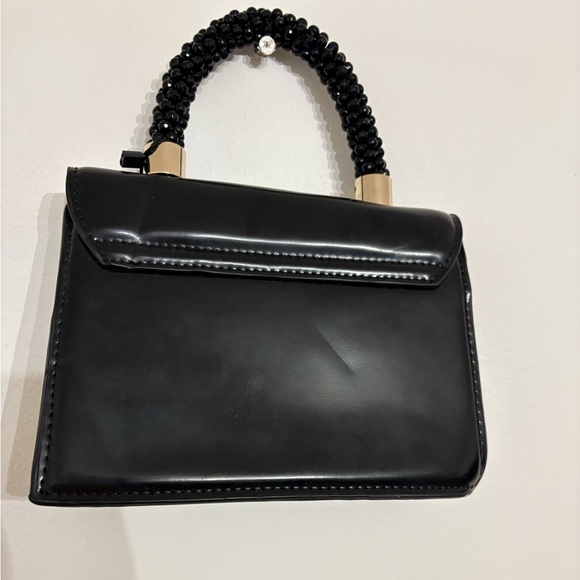 Mini Clutch Bag with Beaded Handle - Picture 5 of 6